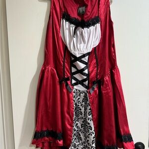 Plus size red riding Hood